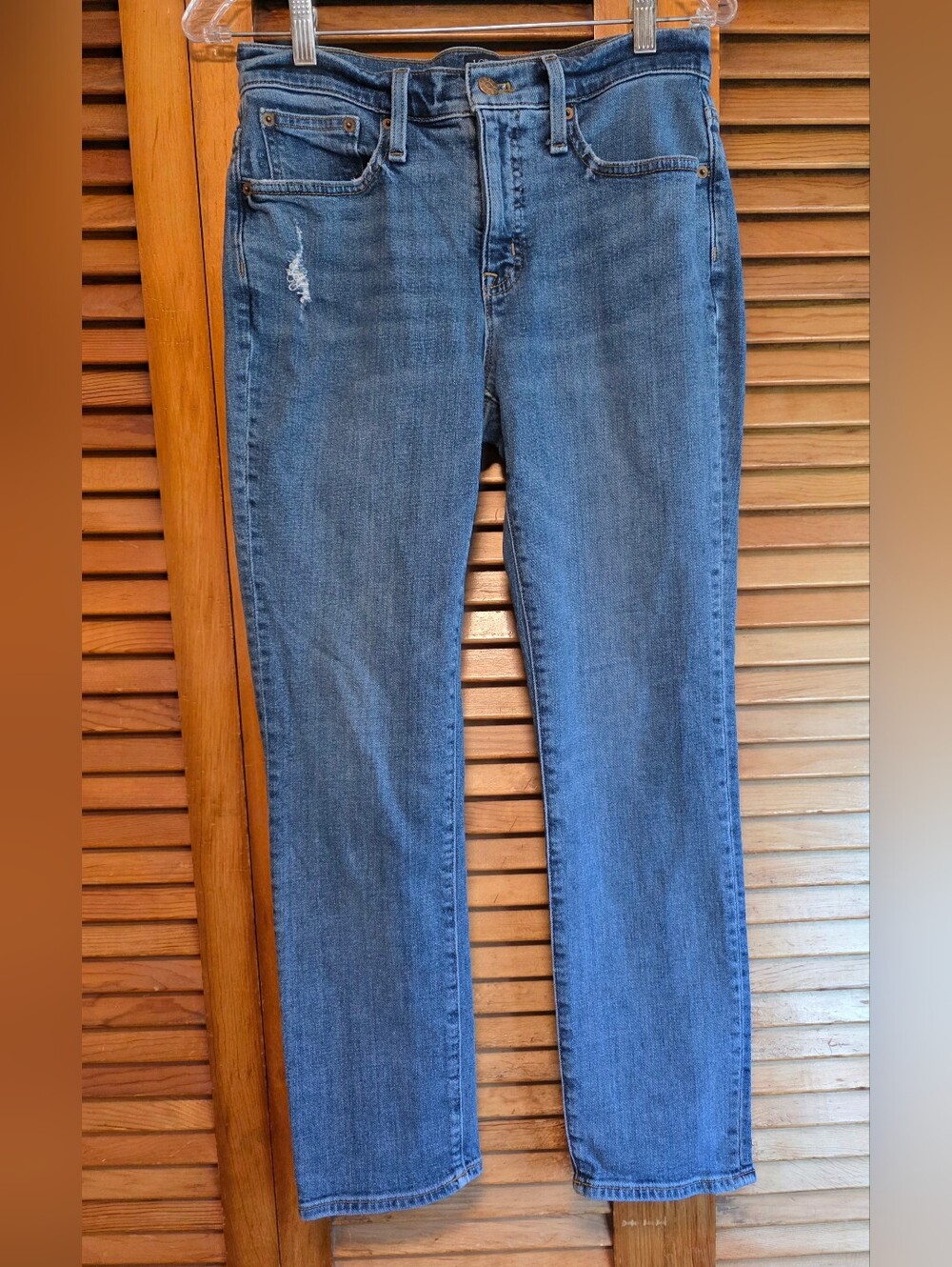 J. Crew Jeans ‘Slim Boyfriend’ Women's Medium Wash Blue Denim Size 26